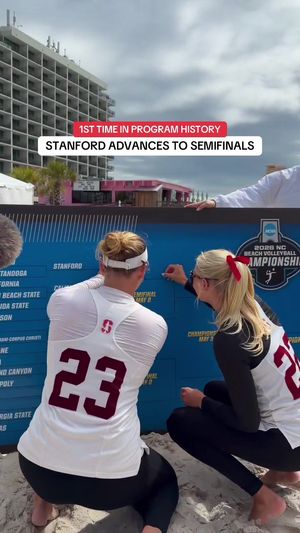 Video post by @ncaavolleyball on TikTok