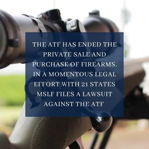 Image post by @mountainstateslegalfoundation on Facebook