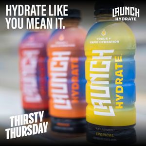Image post by @launchhydrate on Instagram