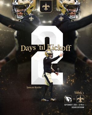 Image post by @Saints on Twitter