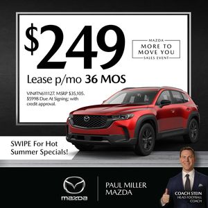 Image post by @PaulMillerMazda on Twitter