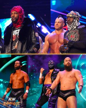 Image post by @AEW on Twitter