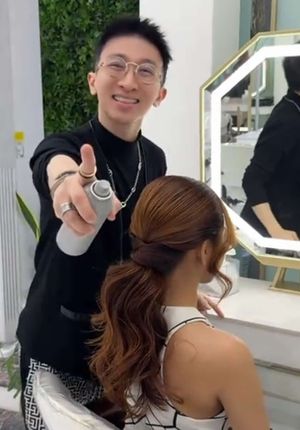 Video post by @budiputrahair on TikTok