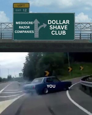 Image post by @dollarshaveclub on Instagram