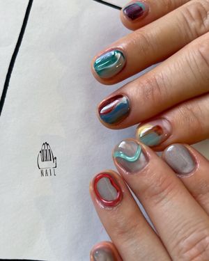 Image post by @111nail_omotesando on Instagram