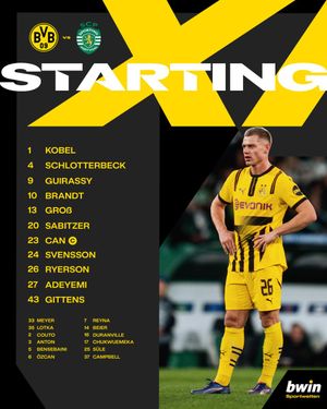 Image post by @BVB on Twitter