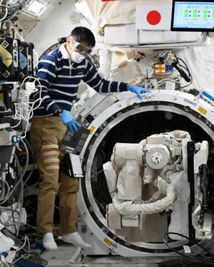 Image post by @jaxa_kibo on Instagram