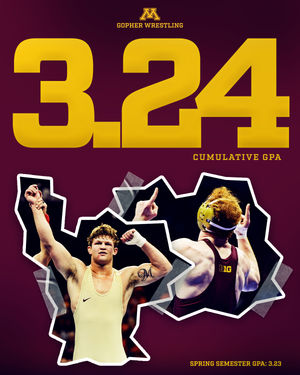 Image post by @gopherwrestling on Instagram