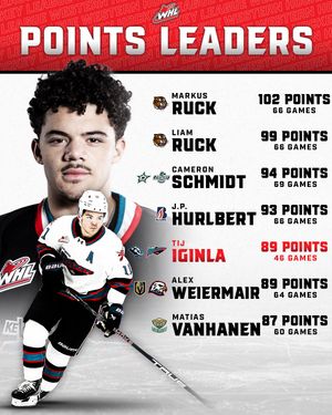 Image post by @westernhockeyleague on Instagram