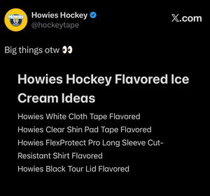 Image post by @howieshockeytape on Instagram