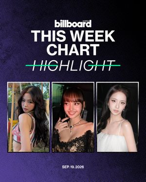 Image post by @billboard_korea on Instagram