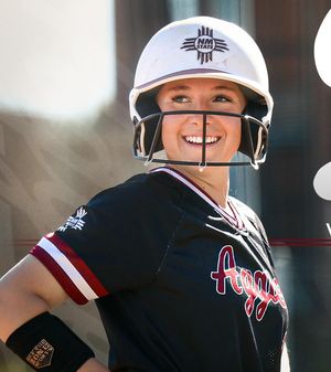 Image post by @nmstatesoftball on Instagram