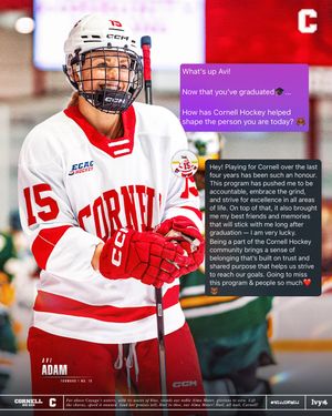 Image post by @cornellwhockey on Instagram