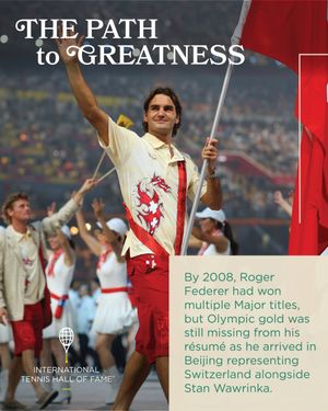 Image post by @tennishallofame on Instagram