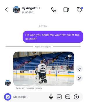 Image post by @psuclubhockeym3 on Instagram