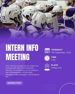 Image post by @highpointud2hockey on Instagram