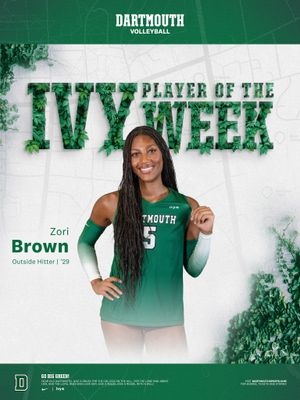 Image post by @dartmouthvball on Instagram