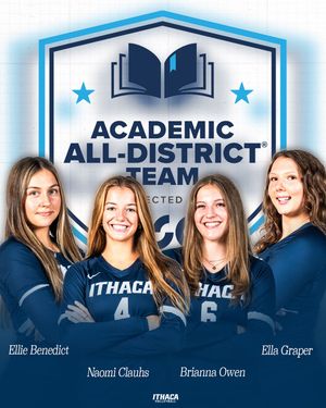 Image post by @ithacavolleyball on Instagram