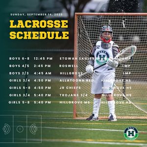 Image post by @Hoya Youth Lacrosse Association on Facebook