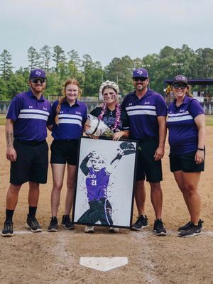 Image post by @sfa.softball on Instagram