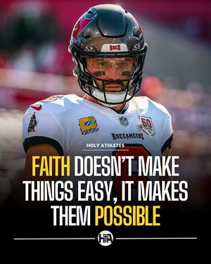 Image post by @holy.athletes on Instagram