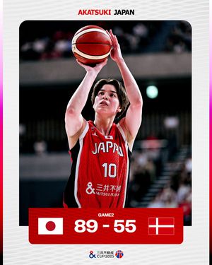 Image post by @japan_basketball on Instagram