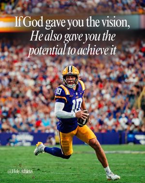 Image post by @holy.athletes on Instagram