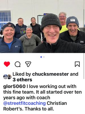 Image post by @streetfitcoaching on Instagram