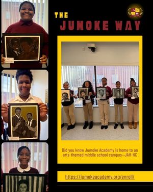 Image post by @jumokeacademy on Facebook