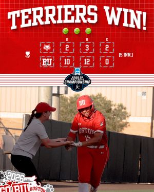 Image post by @terriersoftball on Instagram