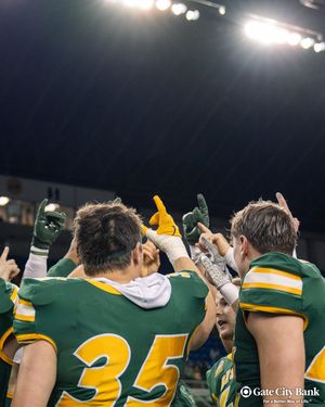 Image post by @ndsufootball on Instagram