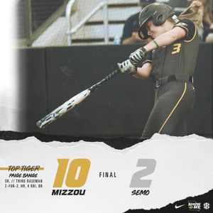 Image post by @mizzousoftball on Instagram