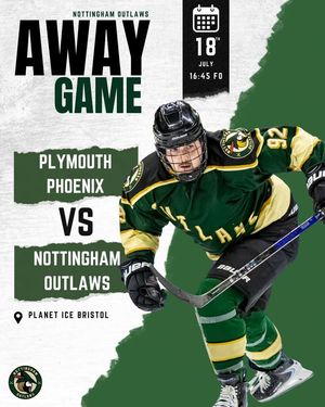 Image post by @nottinghamoutlawsicehockeyclub on Facebook