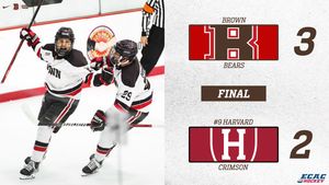 Image post by @BrownU_MHockey on Twitter