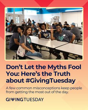 Image post by @givingtuesday on Instagram