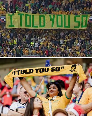 Image post by @socceroos on Instagram