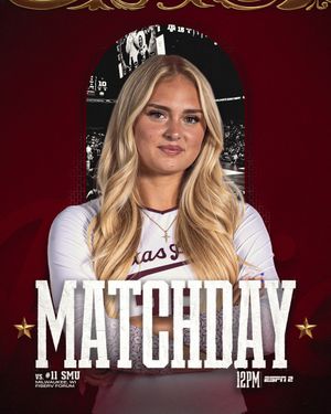 Image post by @aggievolleyball on Instagram
