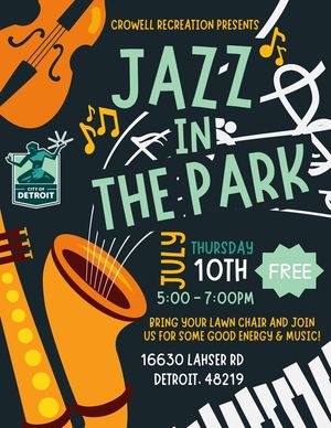 Image post by @DetroitParksRec on Facebook