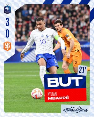 Image post by @equipedefrance on Twitter