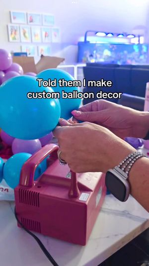 Video post by @Heather's Balloon Boutique & Decor on Facebook