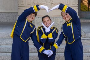 Image post by @umichband on Instagram