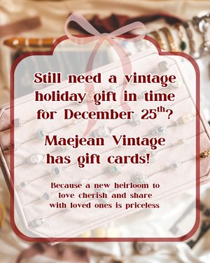 Image post by @maejeanvintage on Instagram