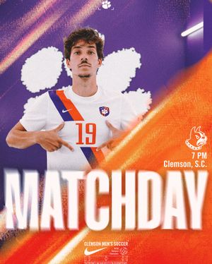 Image post by @clemsonmsoccer on Instagram