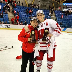 Image post by @badgerwhockey on Instagram