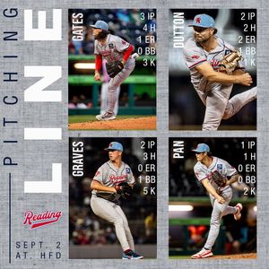Image post by @ReadingFightins on Twitter