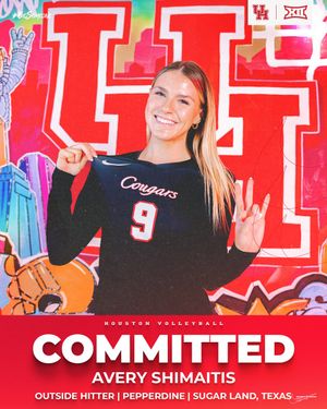 Image post by @UHCougarVB on Twitter