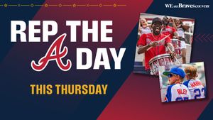 Image post by @Braves on Twitter/X
