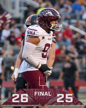 Image post by @SIU_Football on Twitter