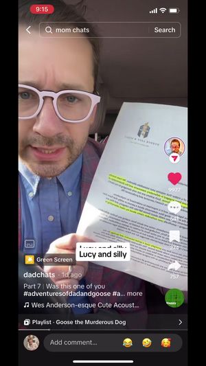 Video post by @momchats on TikTok