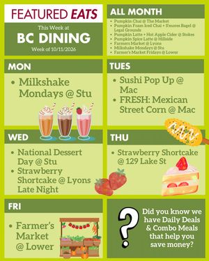Image post by @bc_dining on Instagram
